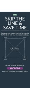 24x70 Check-In Banner Template