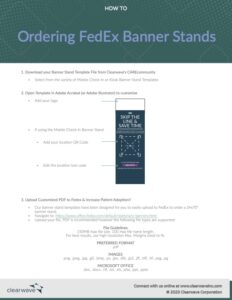 How to Order Banner Stand