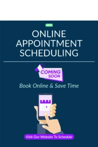 24x36 Coming Soon Scheduling Banner Template