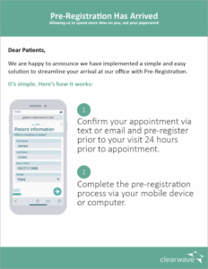 Pre-Registration Has Arrived Template